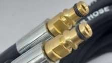 Global Power Global Power Steel braided Hose QC Copper X QC Copper, 225 Bar PWAC125A PWAC125A