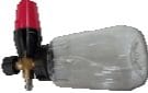 Global Power Global Power Foam bottle, transparent PWAC245 PWAC245