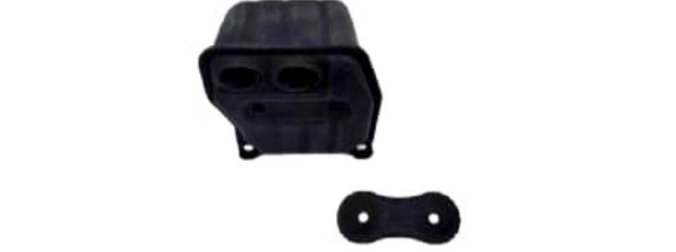 POWERBILT POWERBILT SILENCER(2-HOLE) 3303 3303