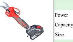Global Power Global Power Lithium Pruning Shear GPG-BTPS-43 GPG-BTPS-43