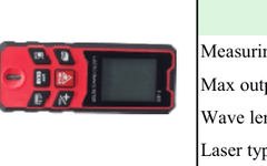 Global Power Global Power Laser Distance Meter GPG-BTL60 GPG-BTL60