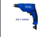 HCC HCC Electric Drill 6.5MM 6006/A 6006/A