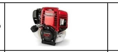 Global Power Global Power Brush Cutter Engine 35.8cc 4-Stroke GX35-E GX35-E
