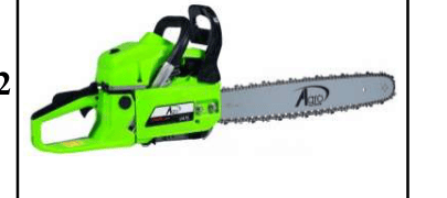 Agro Mate Agro Mate Chain Saw 58cc 2-Stroke 18" AM58 AM58