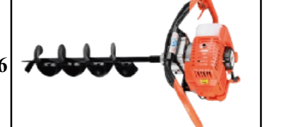 Global Power Global Power Earth Augur 52cc 2-Stroke GPGEA52 (6 Months Warranty) GPGEA52