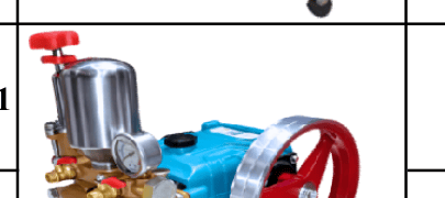 Global Power Global Power Plunger Pump SS 22mm 3-Plunger GP22SP GP22SP