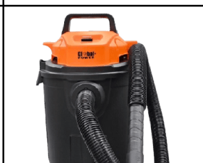 Global Power Global Power Premium Wet, Dry & Blower Vacuum Cleaner 10L 1200W GP6341 (1 Year Warranty) GP6341