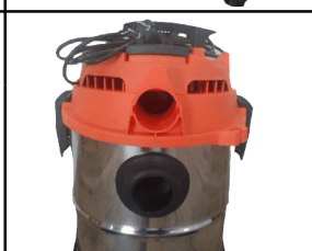 Global Power Global Power Economical Wet, Dry & Blower Vacuum Cleaner 25L 1400W GPVC-E25 (6 Months Warranty) GPVC-E25