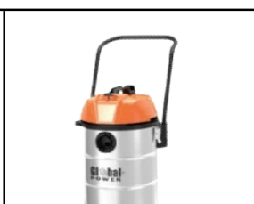 Global Power Global Power Premium Wet, Dry & Blower Vacuum Cleaner 40L 1600W GP6366-40L (1 Year Warranty) GP6366-40L