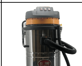 Global Power Global Power Heavy-Duty Wet & Dry Vacuum Cleaner 80L 4500W Triple Motor GPVC80 (6 Months Warranty) GPVC80