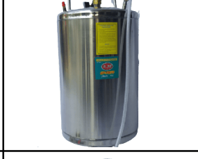 Global Power Global Power Foam Tank Machine 70-80L SS 201 Grade GPFM80SS GPFM80SS