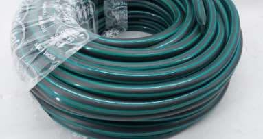 Agro Mate Agro Mate Garden Hose Black Zebra Line Green 1/2" Medium Quality AMHPG-MEDIUM-1-2 AMHPG-MEDIUM-1-2