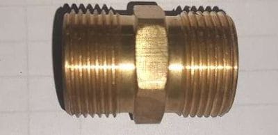 Global Power Global Power M22*15 X M22*15 Brass adaptor for Extension hose PWAC190 PWAC190