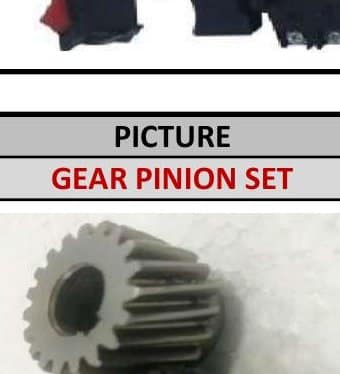 Gear Pinion Set for Angle grinder DW801 DW801