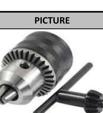 Drill chuck keyless, 10 mm CHUCK-KEYLESS-10MM CHUCK-KEYLESS-10MM